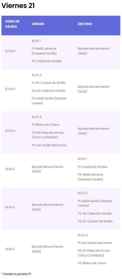 Miércoles 19/11 y jueves 20/11 Image